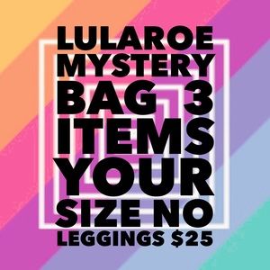 ⭐️LulaRoe Mystery Bag⭐️NWT⭐️Sizes XXS - 3XL⭐️